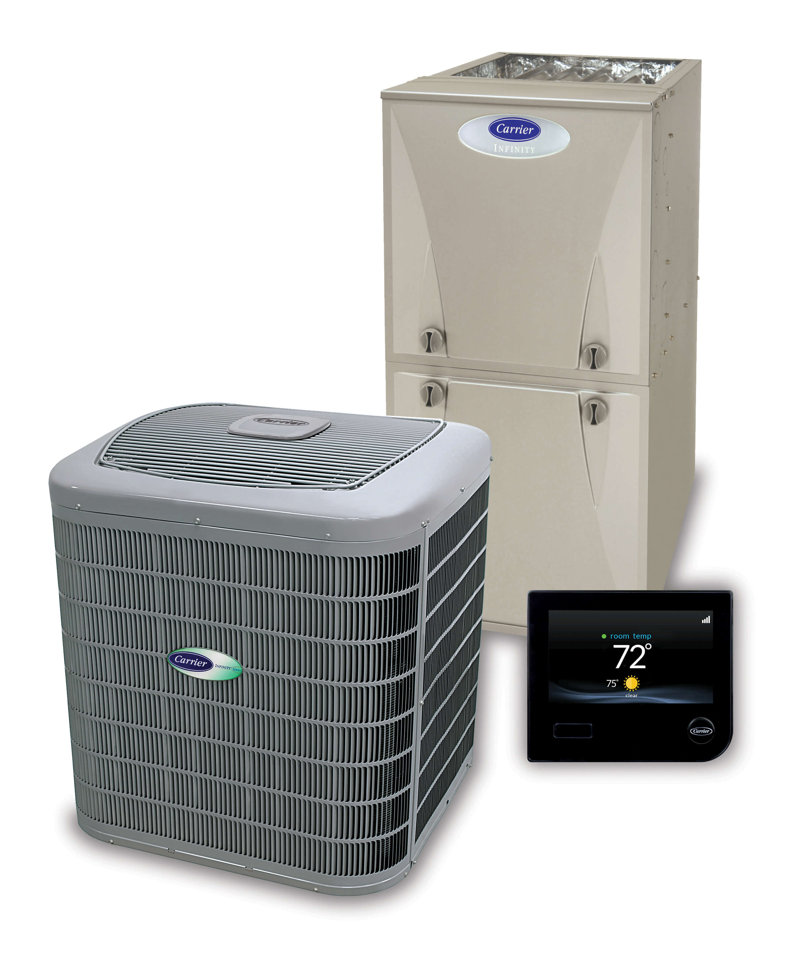 Carrier heating and cooling products offered from Degree Heating & Cooling. 