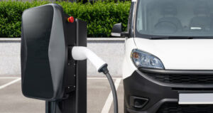 electric car charging station